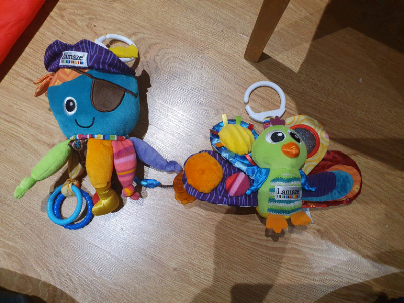 lamaze jacques the peacock activity toy